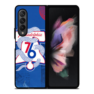 PHILADELPHIA 76ERS LOGO Samsung Z Fold 3 Case PHILADELPHIA 76ERS LOGO Samsung Z Fold 3 Case