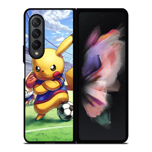 PIKACHU POKEMON SOCCER Samsung Z Fold 3 Case PIKACHU POKEMON SOCCER Samsung Z Fold 3 Case