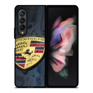 PORSCHE LOGO 2 Samsung Z Fold 3 Case