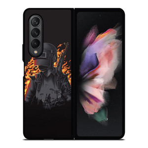 PUBG HELMET Samsung Z Fold 3 Case PUBG HELMET Samsung Z Fold 3 Case