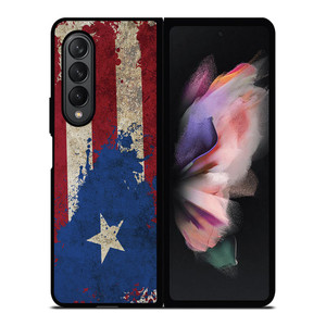 PUERTO RICO FLAG 2 Samsung Z Fold 3 Case PUERTO RICO FLAG 2 Samsung Z Fold 3 Case