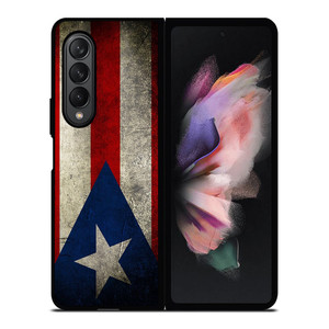 PUERTO RICO FLAG Samsung Z Fold 3 Case PUERTO RICO FLAG Samsung Z Fold 3 Case