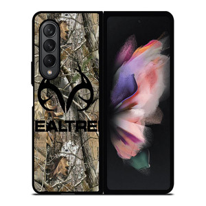 REALTREE CAMO LOGO 3 Samsung Z Fold 3 Case REALTREE CAMO LOGO 3 Samsung Z Fold 3 Case