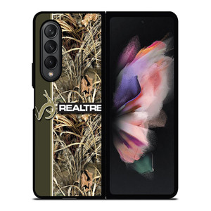 REALTREE CAMO LOGO Samsung Z Fold 3 Case REALTREE CAMO LOGO Samsung Z Fold 3 Case