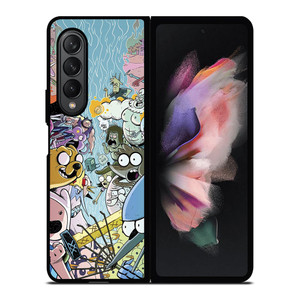 REGULAR SHOW CHARACTERS Samsung Z Fold 3 Case REGULAR SHOW CHARACTERS Samsung Z Fold 3 Case