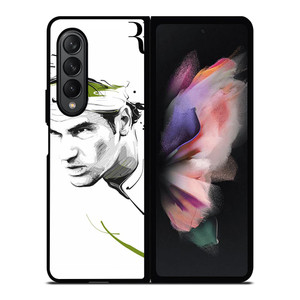 ROGER FEDERER ART Samsung Z Fold 3 Case