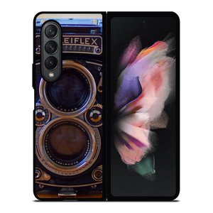 ROLLEIFLEX VINTAGE CAMERA 2 Samsung Z Fold 3 Case