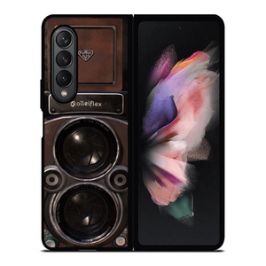 ROLLEIFLEX VINTAGE CAMERA 3 Samsung Z Fold 3 Case ROLLEIFLEX VINTAGE CAMERA 3 Samsung Z Fold 3 Case