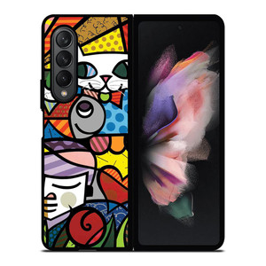 ROMERO BRITTO LOVE 2 Samsung Z Fold 3 Case