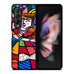 ROMERO BRITTO LOVE 3 Samsung Z Fold 3 Case ROMERO BRITTO LOVE 3 Samsung Z Fold 3 Case