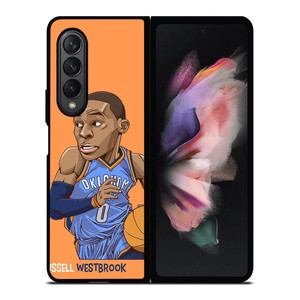 RUSSELL WESTBROOK PAINT Samsung Z Fold 3 Case RUSSELL WESTBROOK PAINT Samsung Z Fold 3 Case