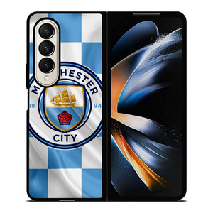 MANCHESTER CITY LOGO Samsung Z Fold 4 Case
