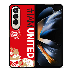 MANCHESTER UNITED FERGIE Samsung Z Fold 4 Case MANCHESTER UNITED FERGIE Samsung Z Fold 4 Case