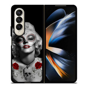 MARILYN MONROE GOTHIC Samsung Z Fold 4 Case MARILYN MONROE GOTHIC Samsung Z Fold 4 Case