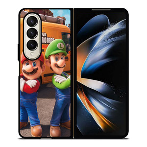 MARIO AND LUIGI SUPER MARIO BROS Samsung Z Fold 4 Case MARIO AND LUIGI SUPER MARIO BROS Samsung Z Fold 4 Case