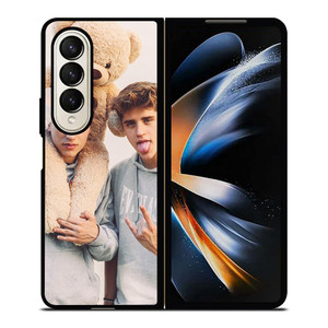 MARTINEZ TWINS TEDDY BEAR Samsung Z Fold 4 Case MARTINEZ TWINS TEDDY BEAR Samsung Z Fold 4 Case