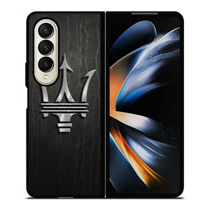 MASERATI LOGO 3 Samsung Z Fold 4 Case MASERATI LOGO 3 Samsung Z Fold 4 Case
