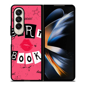 MEAN GIRLS BURN BOOK 2 Samsung Z Fold 4 Case MEAN GIRLS BURN BOOK 2 Samsung Z Fold 4 Case