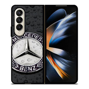 MERCEDES BENZ LOGO 3 Samsung Z Fold 4 Case MERCEDES BENZ LOGO 3 Samsung Z Fold 4 Case