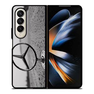 MERCEDES BENZ LOGO Samsung Z Fold 4 Case MERCEDES BENZ LOGO Samsung Z Fold 4 Case