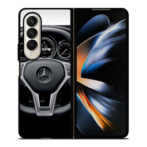 MERCEDES BENZ STEERING WHEEL Samsung Z Fold 4 Case MERCEDES BENZ STEERING WHEEL Samsung Z Fold 4 Case