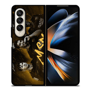 MESSI SUAREZ NEYMAR MSN BARCELONA Samsung Z Fold 4 Case MESSI SUAREZ NEYMAR MSN BARCELONA Samsung Z Fold 4 Case
