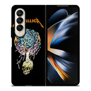 METALLICA BAND ROCK Samsung Z Fold 4 Case METALLICA BAND ROCK Samsung Z Fold 4 Case