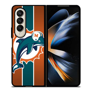 MIAMI DOLPHINS 2 Samsung Z Fold 4 Case MIAMI DOLPHINS 2 Samsung Z Fold 4 Case