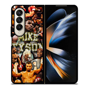 MIKE TYSON COLLAGE Samsung Z Fold 4 Case MIKE TYSON COLLAGE Samsung Z Fold 4 Case