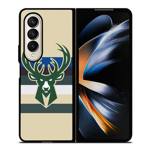 MILWAUKEE BUCKS ICON 3 Samsung Z Fold 4 Case MILWAUKEE BUCKS ICON 3 Samsung Z Fold 4 Case