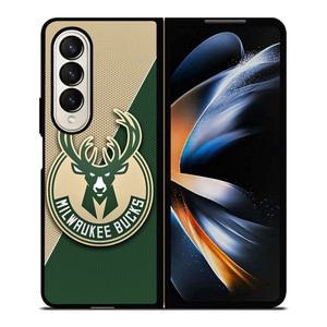 MILWAUKEE BUCKS LOGO Samsung Z Fold 4 Case MILWAUKEE BUCKS LOGO Samsung Z Fold 4 Case