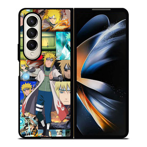 MINATO NAMIKAZE COLLAGE 2 Samsung Z Fold 4 Case MINATO NAMIKAZE COLLAGE 2 Samsung Z Fold 4 Case