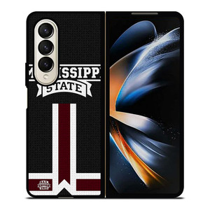 MISSISSIPPI STATE BULLDOGS ICON Samsung Z Fold 4 Case MISSISSIPPI STATE BULLDOGS ICON Samsung Z Fold 4 Case