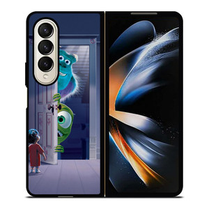 MONSTERS INC DISNEY 2 Samsung Z Fold 4 Case MONSTERS INC DISNEY 2 Samsung Z Fold 4 Case
