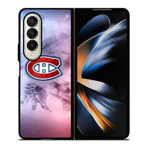 MONTREAL CANADIENS LOGO Samsung Z Fold 4 Case MONTREAL CANADIENS LOGO Samsung Z Fold 4 Case