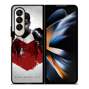 MUHAMMAD ALI ART 2 Samsung Z Fold 4 Case MUHAMMAD ALI ART 2 Samsung Z Fold 4 Case