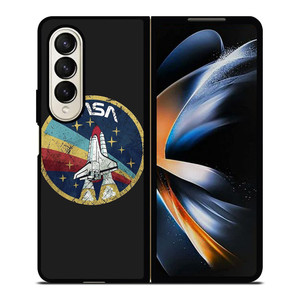 NASA LOGO 3 Samsung Z Fold 4 Case NASA LOGO 3 Samsung Z Fold 4 Case