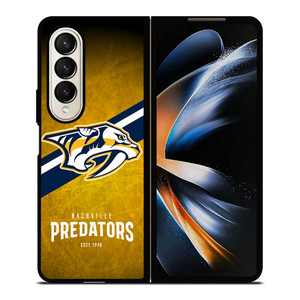NASHVILLE PREDATORS LOGO Samsung Z Fold 4 Case NASHVILLE PREDATORS LOGO Samsung Z Fold 4 Case