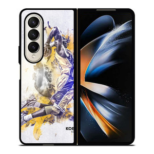 NBA LOS ANGELES LAKERS KOBE BRYANT Samsung Z Fold 4 Case NBA LOS ANGELES LAKERS KOBE BRYANT Samsung Z Fold 4 Case