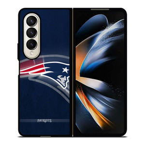 NEW ENGLAND PATRIOTS LOGO Samsung Z Fold 4 Case NEW ENGLAND PATRIOTS LOGO Samsung Z Fold 4 Case