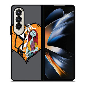 NIGHTMARE BEFORE CHRISTMAS JACK AND SALLY 3 Samsung Z Fold 4 Case NIGHTMARE BEFORE CHRISTMAS JACK AND SALLY 3 Samsung Z Fold 4 Case