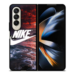 NIKE LOGO SUNSET Samsung Z Fold 4 Case NIKE LOGO SUNSET Samsung Z Fold 4 Case