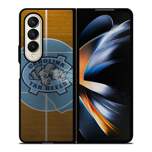 NORTH CAROLINA TAR HEELS 2 Samsung Z Fold 4 Case NORTH CAROLINA TAR HEELS 2 Samsung Z Fold 4 Case