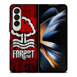 NOTTINGHAM FOREST LOGO EPL Samsung Z Fold 4 Case