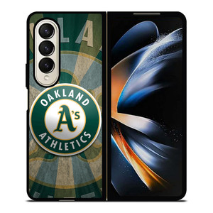 OAKLAND ATHLETICS LOGO 3 Samsung Z Fold 4 Case