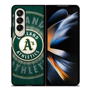 OAKLAND ATHLETICS LOGO Samsung Z Fold 4 Case OAKLAND ATHLETICS LOGO Samsung Z Fold 4 Case
