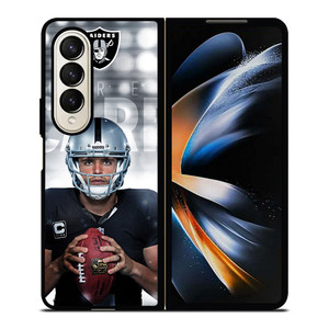 OAKLAND RAIDERS DEREK CARR Samsung Z Fold 4 Case OAKLAND RAIDERS DEREK CARR Samsung Z Fold 4 Case