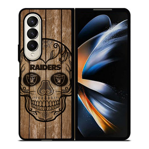 OAKLAND RAIDERS SKULL 4 Samsung Z Fold 4 Case OAKLAND RAIDERS SKULL 4 Samsung Z Fold 4 Case