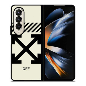 OFF WHITE LOGO Samsung Z Fold 4 Case OFF WHITE LOGO Samsung Z Fold 4 Case
