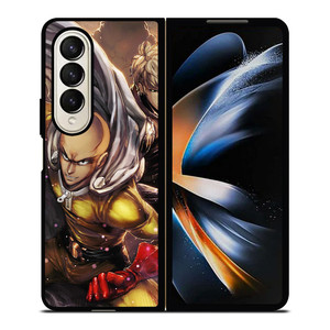 ONE PUNCH MAN SAITAMA 2 Samsung Z Fold 4 Case ONE PUNCH MAN SAITAMA 2 Samsung Z Fold 4 Case